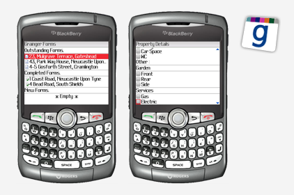 Grainger Forms for Blackberry