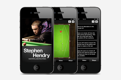 Stephen Hendry Masterclass Routine for iPhone
