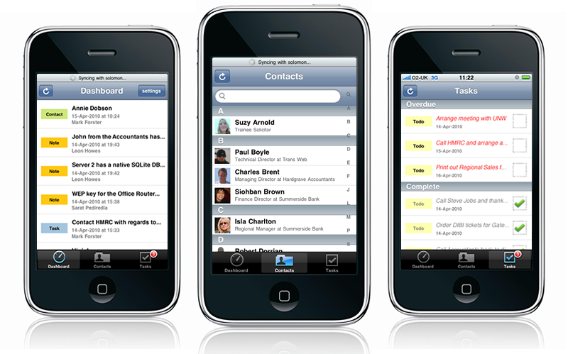 Access solomon from your mobile
